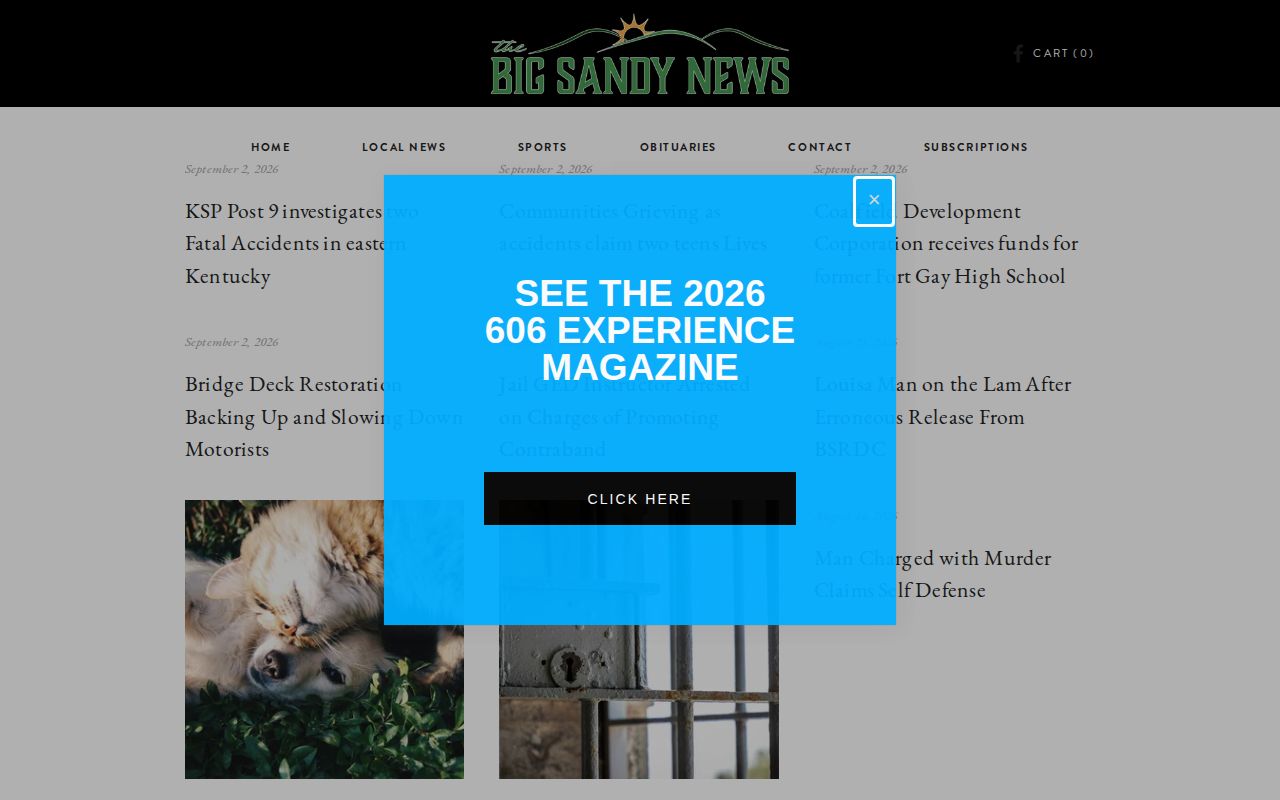 Big Sandy News local stories covering Lawrence County arrests and public safety